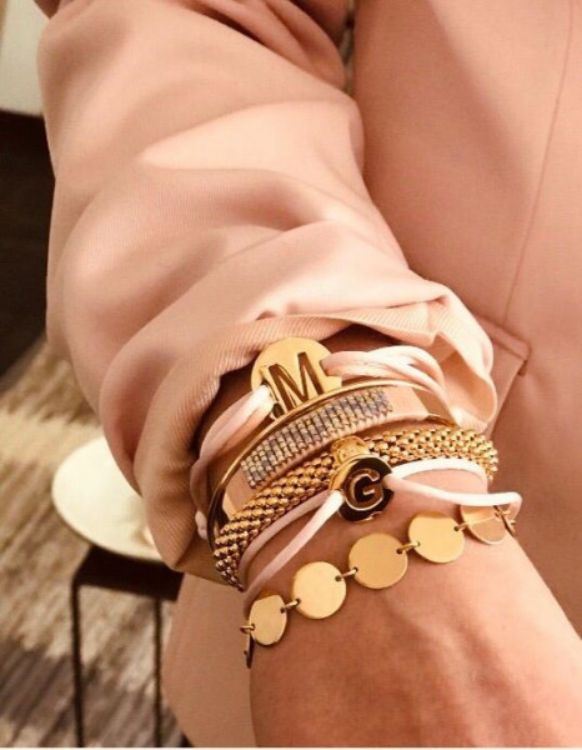 Afbeeldingen van GOUDEN ARMBAND 10 COINS