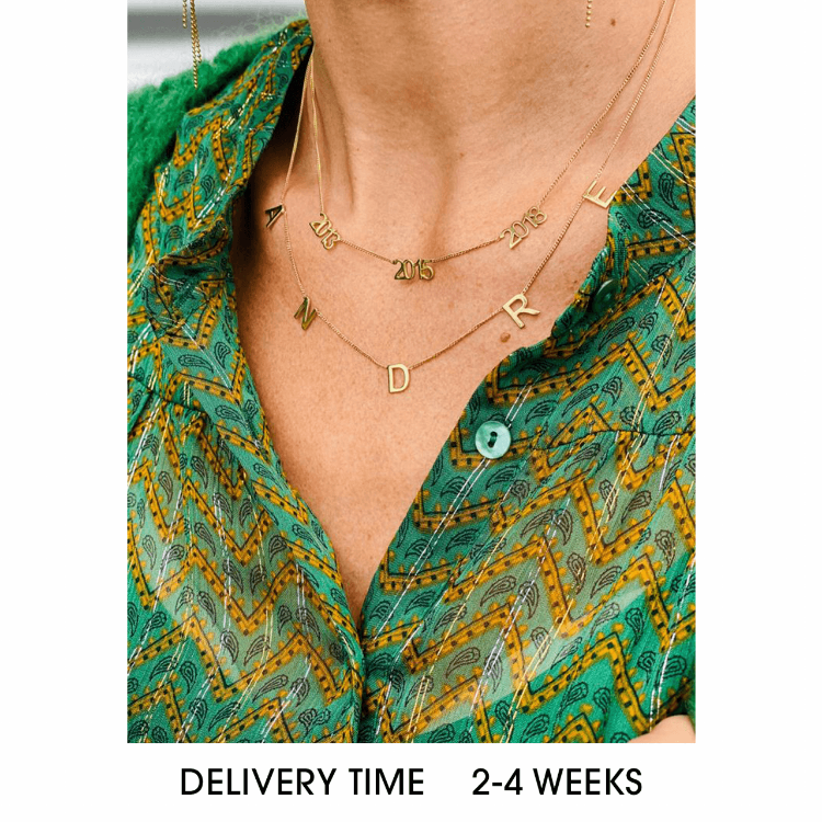 Afbeeldingen van LOTT. LETTER KETTING
